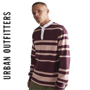 NEW Urban Outfitters UO BDG Shredder Rugby Shirt